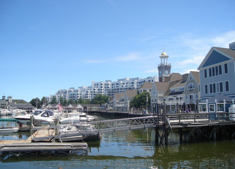 Harbor promenade